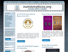 Tablet Screenshot of numismaticos.org